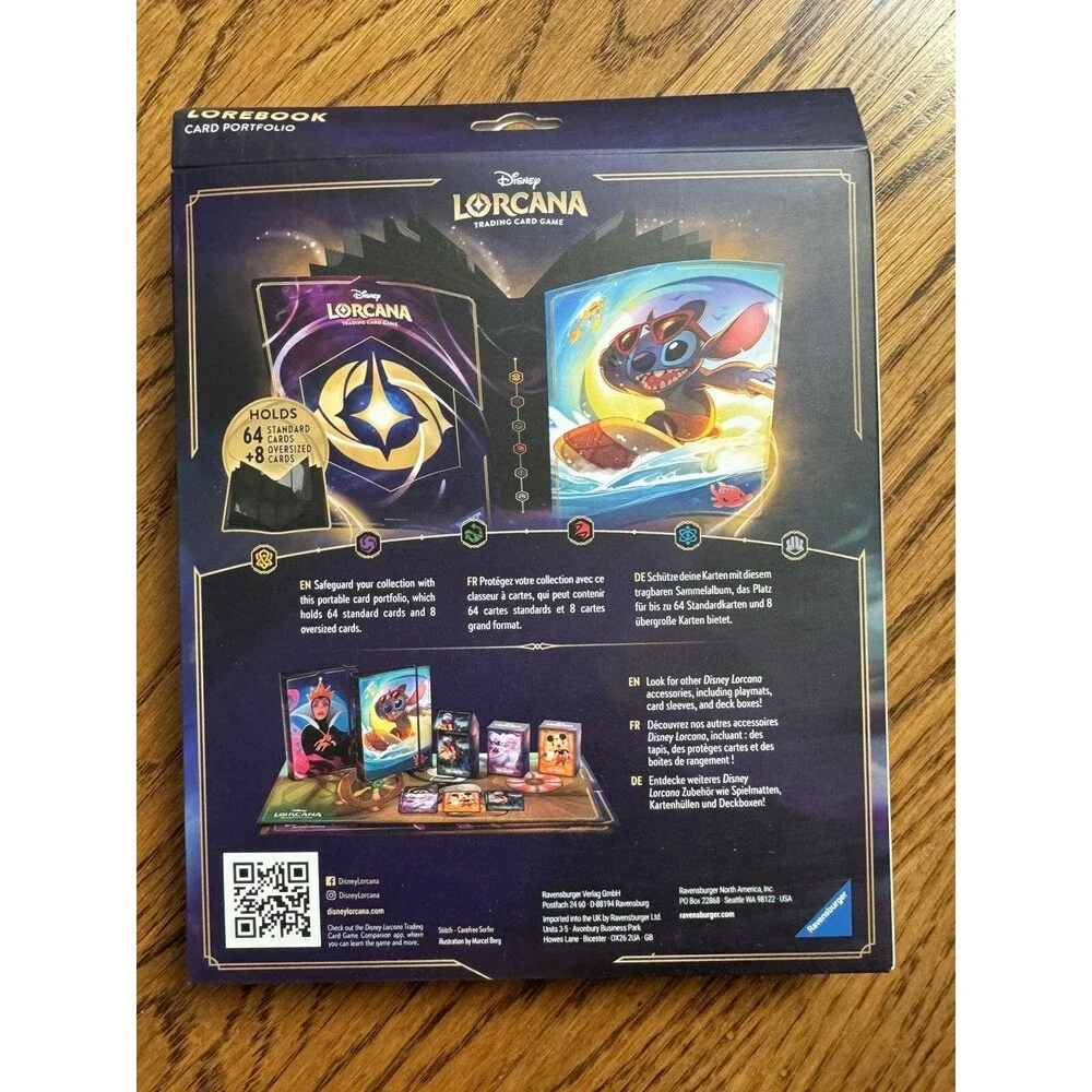Disney Lorcana TCG: The First Chapter - Stitch 10 Page 4-Pocket Portfolio